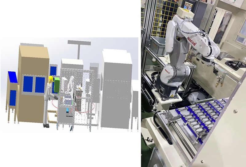 數(shù)控磨床上/下料項目