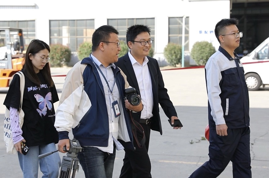 張家港電視臺采訪花絮2