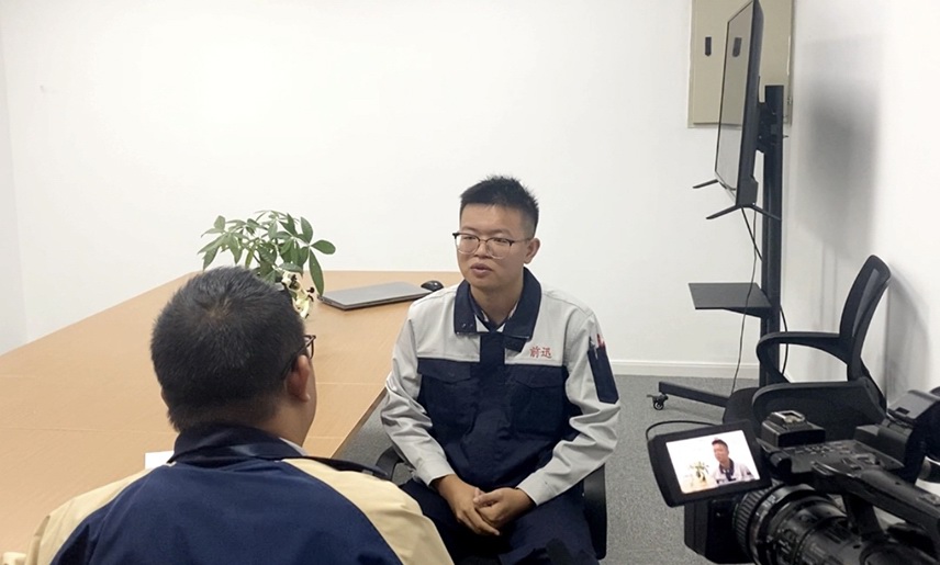 張家港電視臺采訪花絮3