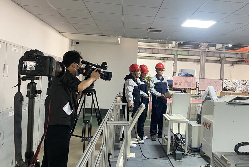 張家港電視臺采訪花絮4