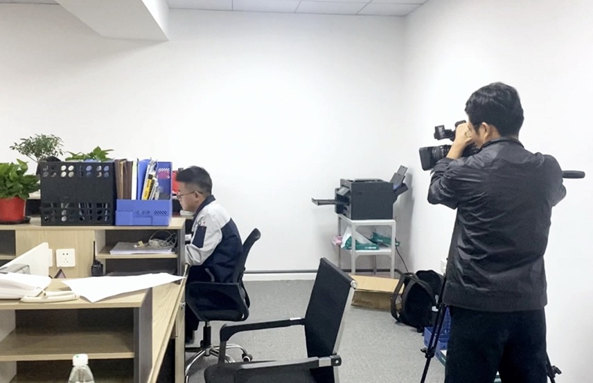 張家港電視臺采訪花絮5