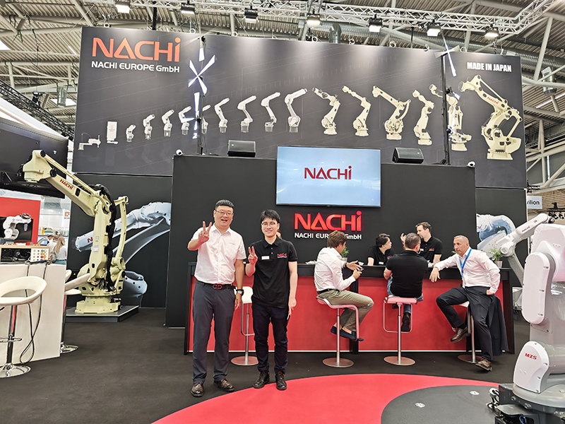 前迅參加慕尼黑機器人及自動化技術(shù)展覽會4