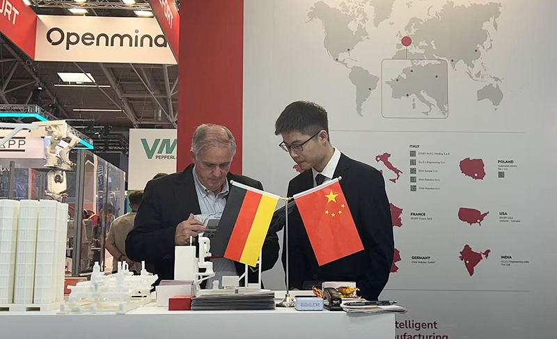 前迅參加慕尼黑機器人及自動化技術(shù)展覽會8