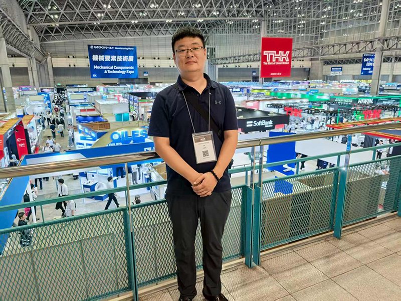 前迅業(yè)務團隊赴日本東京機械要素展看展 圖1