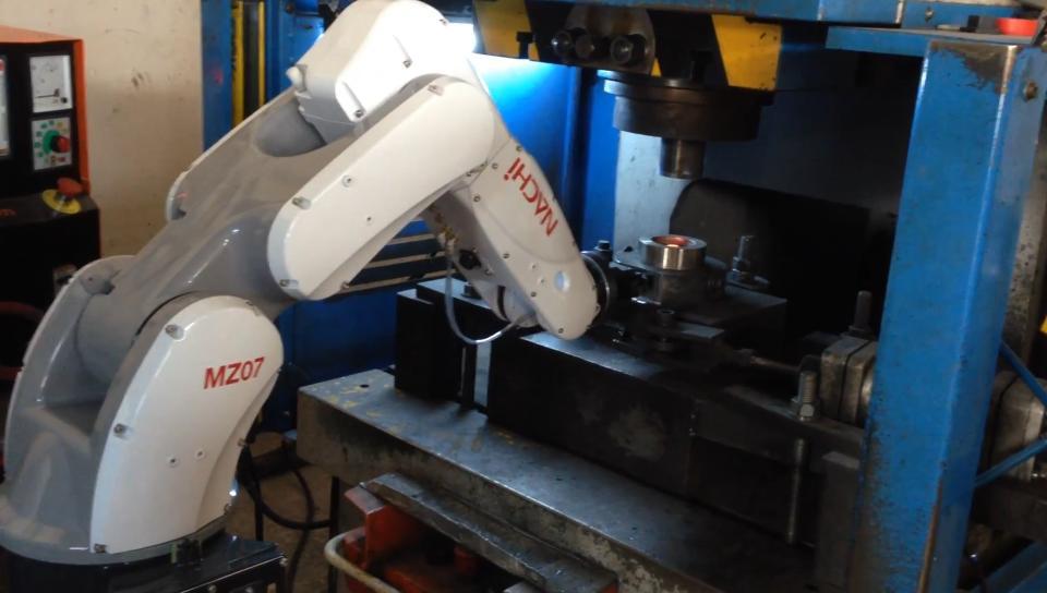 MZ07自動化上下料沖壓熱鍛件