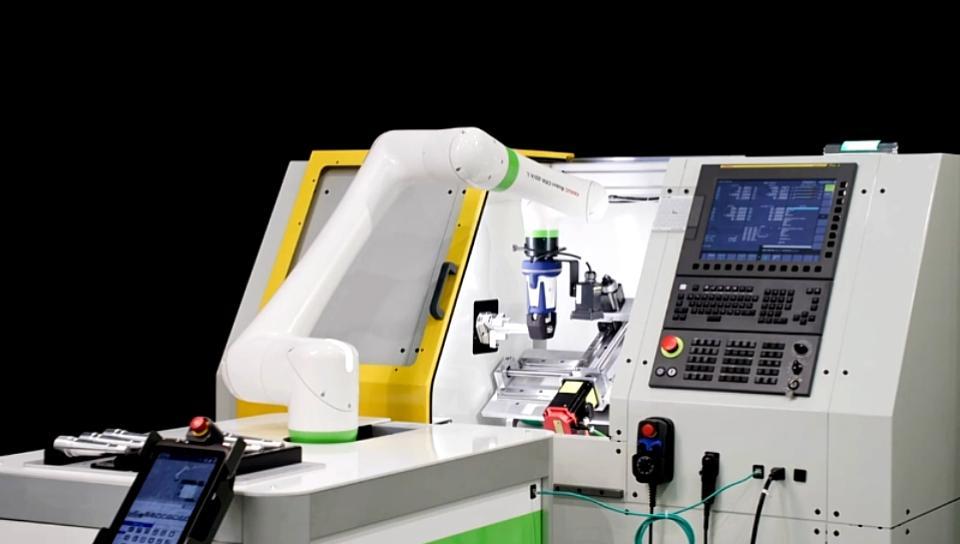 CRX-20iAL協(xié)作機器人機床自動化上下取送料