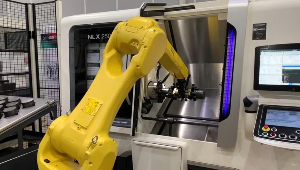 M-20iB/25機加工自動化取送件