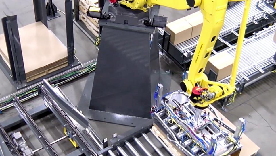 M-410iC/315自動(dòng)化搬運(yùn)堆垛紙箱