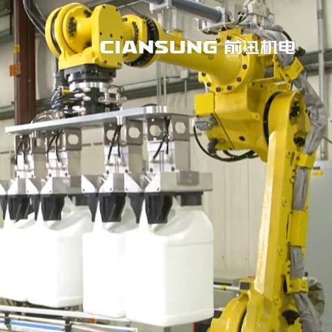 發(fā)那科機(jī)械臂自動(dòng)搬運(yùn)裝箱工作站