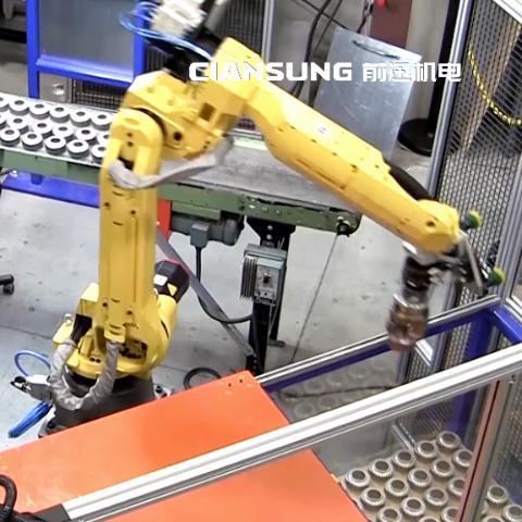 發(fā)那科搬運(yùn)移載零部件工作站