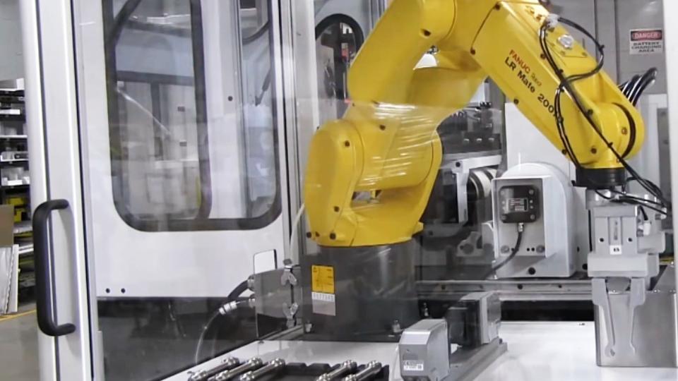 抓取搬運金屬線軸檢測